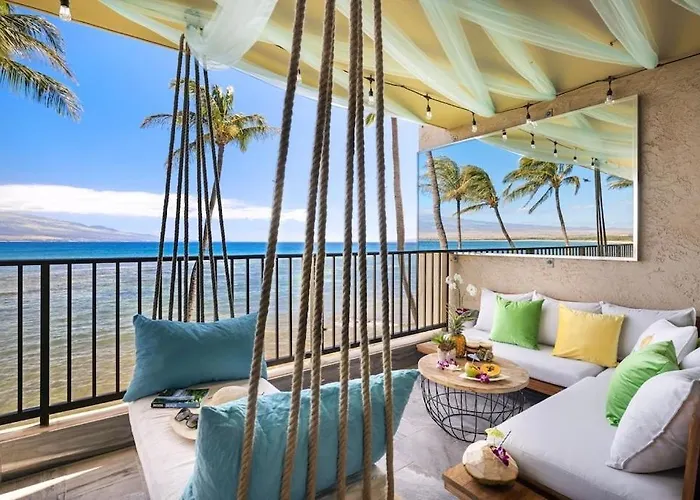 Spectacular Luxury , Modern Oceanfront Condo Maalaea-Kihei ,Maui